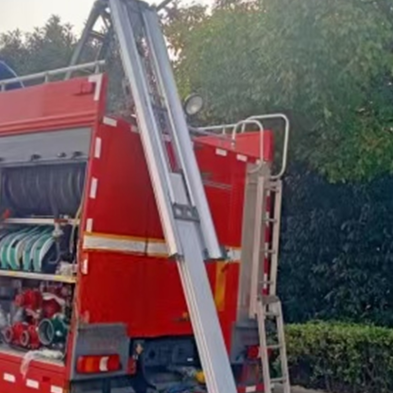 Rafturi electrice pentru scară pentru camion de pompieri Rafturi electrice pentru scară pentru camion de pompieri