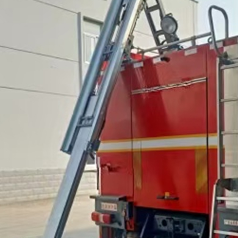 Rafturi electrice pentru scară pentru camion de pompieri Rafturi electrice pentru scară pentru camion de pompieri